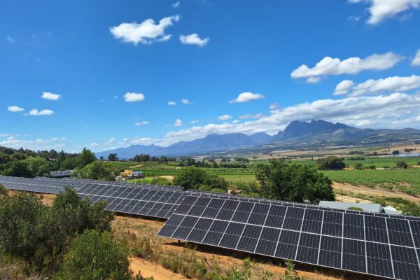 Vrymansfontein solar panels 1